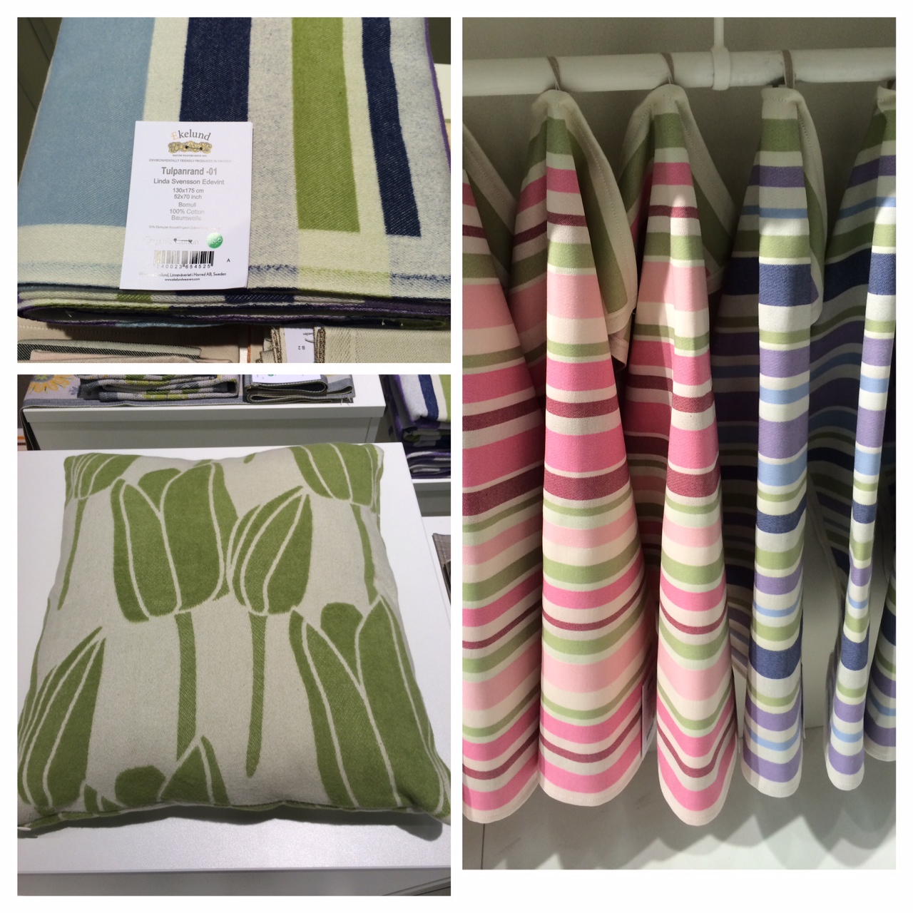 Spring and summer patterns for Ekelund Weavers